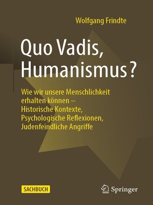 cover image of Quo Vadis, Humanismus?